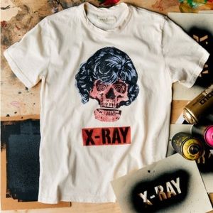 NWT Limited edition Imogene and Willie X-ray Tee T-shirt natural medium M